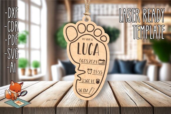 Huella De Nacimiento Creativo Digital